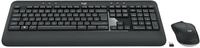 Logitech MK540 Advanced RF Wireless Tastatur Hebr&auml;isch Schwarz Wei&szlig;