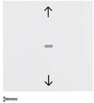 Tecla simple de persianas berker.Net, para series berker S.1/ B.3/ B.7 de hager,