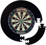Karella 4 teiliger Dartboard Surround Eva, Auffangring f&uuml;r alle Dartscheiben,