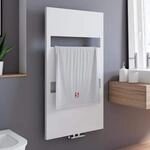 Schulte Bad-Heizk&ouml;rper Turin, 114 x 60 cm, 438 Watt Leistung, Mittelanschluss und