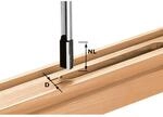 Festool Nutfr&auml;ser HW S8 D15/20 - Nutfr&auml;ser 15 mm Schaft 8 mm | HW-Hartmetall,