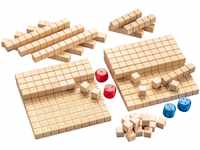 WISSNER® Mathespiel Hunderterraum aus RE-Wood® - Nachhaltiges Lernspiel für