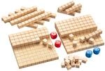 WISSNER&reg; RE-Wood Mathespiel Hunderterraum - Lernspiel