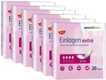 GESUND LEBEN Einlagen extra 6X20 St