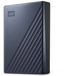 WD My Passport Ultra externe Festplatte 5 TB (mobiler Speicher, Metallgeh&auml;use,