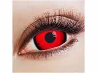 ARICONA Kontaktlinsen: Rote Sclera Kontaktlinsen Jahreslinsen mit 17mm - 2er Set