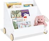 PINOLINO Regal Lasse &ndash; B&uuml;cherregal Kinder 3 F&auml;cher, wei&szlig;es Kinderb&uuml;cherregal