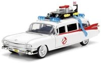 Jada Toys Ghostbuster ECTO-1, Modellauto, Spielzeugauto aus Die-cast, &ouml;ffnende