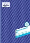 AVERY Zweckform 427 Kassenabrechnung (A4, 2x50 Blatt, 1 Blatt Blaupapier,