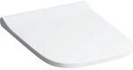 Geberit Smyle WC-Sitz Slim mit Deckel, Wrap over, antibakteriell, wei&szlig;,...