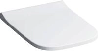 Geberit WC-Sitz Square SMYLE mit Absenkautomatik und Quick-Release wei&szlig;