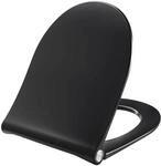 Pressalit Sway D WC-Sitz mit Deckel softclosing-quickrelease Schwarz