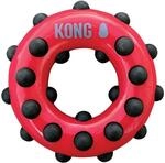KONG &ndash; Dotz Circle &ndash; Hundespielzeug zum Kauen und zur Zahnreinigung &ndash; F&uuml;r