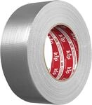 Kip Steinband 326 Silber 48mm x 50m - Wasserfestes Panzertape f&uuml;r Stein Putz & Beton