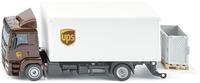 siku 1997, MAN LKW mit Kofferaufbau und Ladebordwand, 1:50, Metall/Kunststoff,
