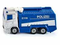 siku 1079, Polizei Wasserwerfer, Blau/Weiß, Schwenkbarer Wasserwerfer,