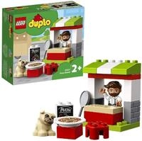 LEGO 10927 DUPLO Pizza-Stand, Spielzeug f&uuml;r Kleinkinder ab 2 Jahre,