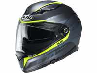 HJC Helmets Motorradhelm HJC F70 FERON MC4HSF, Schwarz/Gelb, XL, 15247410