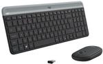 Logitech Schlanke kabellose Tastatur und Maus Combo WRLS