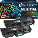Bubprint 2 Tonerkartuschen kompatibel mit Samsung MLT-D116L Schwarz | Passend...