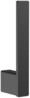 EMCO LOFT Reserverollenhalter Schwarz Senkrecht 1 Rolle