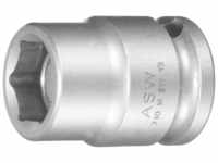 ASW 71039 Kraft-Steckschlüssel-Einsatz mit Magnet 3/8 Zoll 6-kant 17 mm