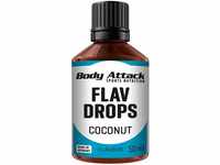 Body Attack Sports Nutrition Body Attack Flav Drops®, 50 ml, Coconut,...