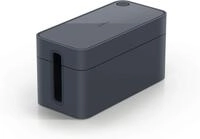 Durable Kabelbox Cavoline Box S (f&uuml;r 3-fach Steckdosenleiste, mit Gummif&uuml;&szlig;en, 246