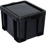 Really Useful Box Aufbewahrungsbox 35BK 39x31x48cm 35l schwarz - Archivsammler