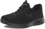 Skechers Damen Summits 12980 Turnschuhe, Black Mesh/ Trim, 37 EU