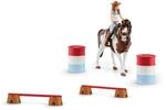 SCHLEICH 42441 Horse Club Hannahs Western-Reitset, f&uuml;r Kinder ab 5-12 Jahren, Horse