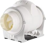 WALLAIR Rohrventilator 230V 270m&sup3;/h 10cm 20100266