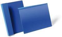 Durable Kennzeichnungstasche mit Falz, f&uuml;r Dokumente in A4 quer, Packung &agrave; 50