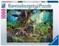 Ravensburger Puzzle 15987 - W&ouml;lfe im Wald - 1000 Teile Puzzle f&uuml;r Erwachsene und