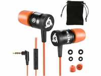 KLIM Fusion Kopfhörer in Ears mit Mikrofon - NEU - Langlebig - Innovativ:...