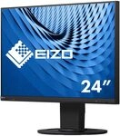 EIZO FlexScan EV2460-BK 60,5 cm (23,8 Zoll) Ultra-Slim Monitor (DVI-D, HDMI,...