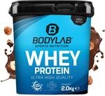 Bodylab24 Whey Protein Pulver, Haselnuss-Schokolade, 2kg