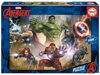 Educa - Puzzle 1000 Teile für Erwachsene | Marvel The Avengers, 1000 Teile Puzzle