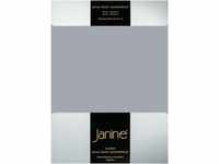 Janine Elastic-Jersey-Spannbetttuch 5002 Fb 28 Platin 180x200-200x220