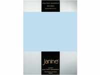 Janine Elastic-Jersey-Spannbetttuch 5002 Fb 12 hellblau 180x200-200x220