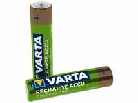 VARTA Recharge Akku Endless, wiederaufladbar - bis zu 2100 Aufladungen, geringe