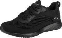 Skechers Damen BOBS Squad Tough Talk Sneaker, Black Engineered Knit/Trim, 37 EU