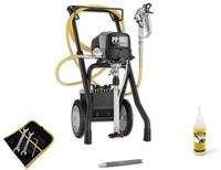 WAGNER Airless Farbspr&uuml;hsystem Power Painter 90 Extra Spraypack HEA auf Wagen