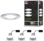 Paulmann 93498 LED Einbauleuchte 3-Step-Dim Nova Coin Basisset starr IP44 rund...