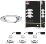 Paulmann 93451 LED Einbauleuchte Nova Coin Basisset schwenkbar rund 84 mm 50&deg;...