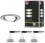 Paulmann 93465 LED Einbauleuchte 3-Step-Dim Nova Basisset schwenkbar rund 84 mm...