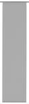 Gardinia Fl&auml;chenvorhang Stoff Entry grau 60 x 245 cm