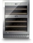 CASO WineChef Pro 40 | Weink&uuml;hlschrank f&uuml;r 40 Flaschen | freistehend, umbauff&auml;hig,