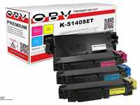 OBV 4X kompatibler Toner als Ersatz für Kyocera TK-5140 K/C/M/Y für Ecosys...