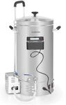 Klarstein Brauheld Pro - Bierbrauset, Maischekessel zum Bier Brauen, Bierbrauanlage,